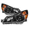 SPYDER 9035746 | xTune Subaru Legacy 10-12 / Outback 10-12 OEM Style Headlights-Black HD-JH-SLEG10-AM-BK; 2010-2012 Alternate Image 1