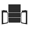 DEI 50601 | 04-06 Jeep Wrangler LJ Unliminted Headliner Complete Kit - Black; 2004-2006 Alternate Image 1