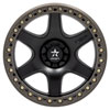 RBP 50r-1790-86-12bz-d | 50R Cobra 17x9.0 8x165.1 BP / 4.5 BS / -12mm Offset 121.3mm CB Black w/Bronze Ring Wheel Alternate Image 5