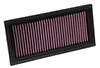 K&N Engineering 333016 | K&N 12-14 Mitsubishi Space Star L3-1.0L Replacement Air Filter Alternate Image 6