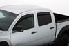 AVS 194056 | 05-15 Toyota Tacoma Double Cab Ventvisor In-Channel Front & Rear Window Deflectors 4pc - Smoke; 2005-2015 Alternate Image 3