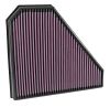 K&N Engineering 335028 | K&N Replacement Panel Air Filter for 14-15 Cadillac CTS V-Sport 3.6L V6; 2014-2015 Alternate Image 1