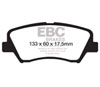 EBC dp41874r | 13+ Hyundai Elantra 1.8 Yellowstuff Front Brake Pads; 2013-2023 Alternate Image 4