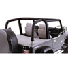 Rugged Ridge 13612.15 | Roll Bar Cover Kit Black Denim 97-02 Jeep Wrangler; 1997-2002 Alternate Image 2