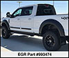 EGR 993474 | Crew Cab Front 45in Rear 34.5in Bolt-On Look Body Side Moldings (993474) Alternate Image 3