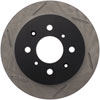 Stoptech 126.40017SR | StopTech Honda CRX Sport Slotted Brake Rotor, Rear Right; 1990-1991 Alternate Image 1