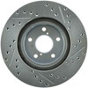 Stoptech 227.47012R | StopTech Subaru Forester C-Tek Sport Drilled & Slotted Rotor; 1998-2002 Alternate Image 3