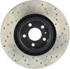 Stoptech 128.33087R | StopTech Audi S4 Sport Cryo Cross Drilled Rotor, Front Right; 2004-2009 Alternate Image 4