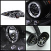 SPYDER 5073303 | Spyder Scion TC Projector Headlights - LED Halo -Replaceable LEDs - Black - High H1 (Included) - Low (Included) - (PRO-YD-TTC08-HL-BK); 2008-2010 Alternate Image 2