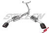 Stillen 504450 | STILLEN Cat Back Exhaust Gen 2 16 Infiniti Q50 V6TT W/ Carbon Fiber Tips; 2016-2021 Alternate Image 4