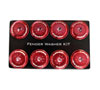 NRG fw-800rd | Fender Washer Kit w/Color Matched M8 Bolt Rivets For Plastic (Red) - Set of 8 Alternate Image 3