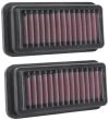 K&N Engineering 333160 | K&N BMW X3M/X4M L6-3.0L F/I Turbo Drop In Air Filter Alternate Image 5