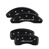 MGP 53001SMGPRD | MGP 4 Caliper Covers Engraved Front & Rear MGP Red finish silver ch; 1998-2000 Alternate Image 6