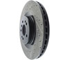 Stoptech 127.35091R | StopTech Mercedes-Benz G55 AMG Sport Drilled/Slotted Rotor, Front Right; 2005-2006 Alternate Image 3