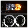 SPYDER 5010148 | Spyder Ford Explorer 1PC ( Non Sport and Sport Trac Model ) Halo Projector Headlights - Chrome - (PRO-YD-FEXP95-HL-1PC-C); 1995-2001 Alternate Image 9