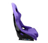 NRG frp-302pp-prisma | FRP Bucket Seat PRISMA Edition W/ pearlized Back Purple Alcantara - Large Alternate Image 3