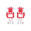 PowerStop s2588 | Power Stop 01-03 Acura CL Rear Red Calipers w/Brackets - Pair; 2001-2003 Alternate Image 2