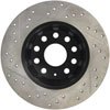 Stoptech 127.33099L | StopTech Volkswagen Tiguan Sport Drilled/Slotted Rotor, Rear Left; 2009-2010 Alternate Image 3