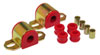 Prothane 7-1142 | 84-96 Chevy Corvette Rear Sway Bar Bushings - 19mm - Red; 1984-1996 Alternate Image 1