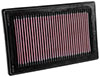 K&N Engineering 333034 | K&N Replacement Panel Air Filter 2015 Mercedes Benz C250 2.0L L4; 2015-2015 Alternate Image 6