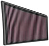 K&N Engineering 333078 | K&N 16-18 Porsche 718 Boxster H4-2.0L Drop In Air Filter; 2016-2018 Alternate Image 2