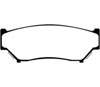 EBC dp6979 | 98-00 Chevrolet Tracker 1.6 (4 Door) Greenstuff Front Brake Pads; 1998-2000 Alternate Image 1