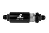 Aeromotive 12389 | In-Line Filter - (AN-10) 100 Micron Stainless Steel Element Black Anodize Finish Alternate Image 1