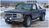 Bushwacker 40009-11 | 88-99 Chevy C1500 Cutout Style Flares 2pc - Black; 1988-1999 Alternate Image 6