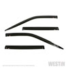 Westin 72-37448 | 2018-2019 Ford Expedition Wade Slim Wind Deflector 4pc - Smoke; 2018-2022 Alternate Image 4