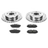 PowerStop k1297 | Power Stop 93-97 Ford Thunderbird Rear Z23 Evolution Sport Brake Kit; 1993-1997 Alternate Image 2