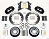 Wilwood 140-13630 | Narrow Superlite 6R Front Hub Kit 12.88in 60-68 Ford / Mercury Full Size / Galaxie; 1960-1968 Alternate Image 1