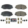 PowerStop z23-2074 | Power Stop 18-19 Volkswagen Atlas Front Z23 Evolution Sport Brake Pads w/Hardware; 2018-2022 Alternate Image 1