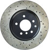 Stoptech 128.34072R | StopTech BMW 645Ci Sport Cryo Cross Drilled Rotor, Rear Right; 2004-2005 Alternate Image 6