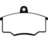 EBC dp3310c | 80-82 Audi 4000 1.6 Redstuff Front Brake Pads; 1980-1982 Alternate Image 1