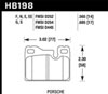 Hawk Performance HB198B.685 | Hawk 83-91 Porsche 944 HPS 5.0 Rear Brake Pads; 1983-1991 Alternate Image 1