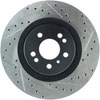 Stoptech 127.35091L | StopTech Mercedes-Benz GL450 Sport Drilled/Slotted Rotor, Front Left; 2007-2012 Alternate Image 4