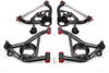 BMR Suspension aa030h | BMR 78-87 G-Body Upper And Lower A-Arm Kit - Black Hammertone; 1978-1987 Alternate Image 1