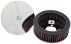 K&N Engineering rk3201 | K&N 4in ID / 5.5in OD / 2in H Custom Assembly Filter designed to fit Harley-Davidson Motorcycle Alternate Image 1