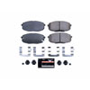 PowerStop z23-1397 | Power Stop 09-12 Hyundai Elantra Front Z23 Evolution Sport Brake Pads w/Hardware; 2009-2012 Alternate Image 1