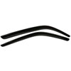 AVS 92419 | 00-07 Ford Focus ZX3 Coupe (Includes Hatch) Ventvisor Window Deflectors 2pc - Smoke; 2000-2007 Alternate Image 3