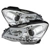 SPYDER 5074256 | Spyder Mercedes Benz W204 C-Class Projector Headlights - Halogen Model Only ( Not Compatible With Xenon/HID Model ) - DRL - Chrome - High H1 (Included) - Low H7 (Included); 2012-2013 Alternate Image 1