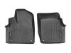 WeatherTech 448871 | 17+ Audi Q7 Front FloorLiners - Black; 2017-2023 Alternate Image 1