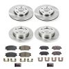 PowerStop koe8686 | Power Stop 20-22 Hyundai Venue Front & Rear Autospecialty Brake Kit Alternate Image 1