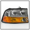 SPYDER 9042690 | xTune 98-01 GMC Jimmy S15 (w/Fog Lights) OEM Headlights w/Amber Bumper - Chrm (HD-JH-GS1598-OE-C); 1998-2001 Alternate Image 5