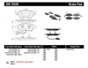 Stoptech 309.10240 | StopTech Sport Brake Pads Audi S6, Front; 2007-2011 Alternate Image 1