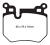 EBC dp31996c | 08-10 BMW 135 3.0 Twin Turbo Redstuff Rear Brake Pads Alternate Image 1