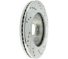 Stoptech 227.42080R | StopTech Infiniti EX37 Select Sport Drilled/Slotted Rotor, Front Right; 2013-2013 Alternate Image 3