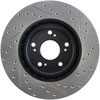 Stoptech 127.40057R | StopTech Acura RSX Sport Drilled/Slotted Rotor, Front Right; 2002-2006 Alternate Image 5