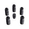 Rugged Ridge 1671534 | 18-20 Jeep Wrangler JL/JLU Black M14-1.5 Wheel Lock Nut Set w/Key; 2018-2024 Alternate Image 1