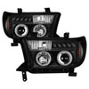 SPYDER 5030306 | Spyder Toyota Tundra CCFL LED ( Replaceable LEDs ) Projector Headlights - Black - (PRO-YD-TTU07-CCFL-BK); 2007-2013 Alternate Image 3